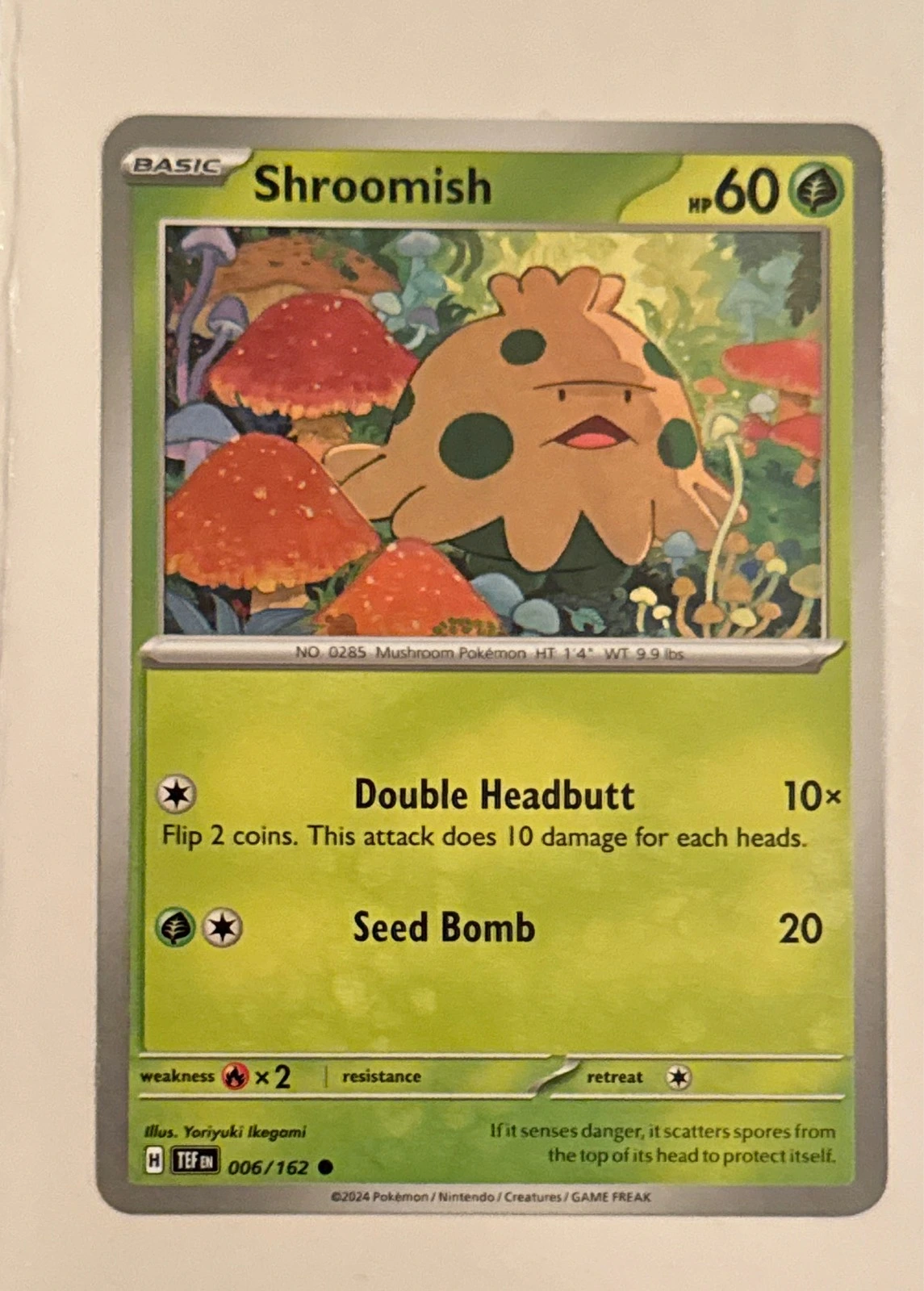Shroomish - Temporal Forces #006/162