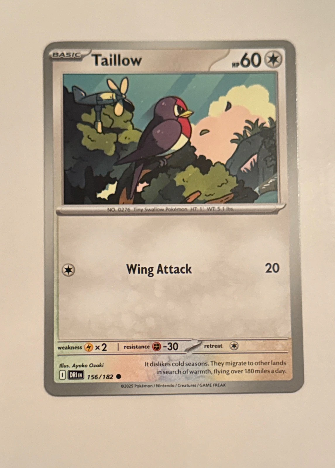 Taillow - Prismatic Evolutions #156/182