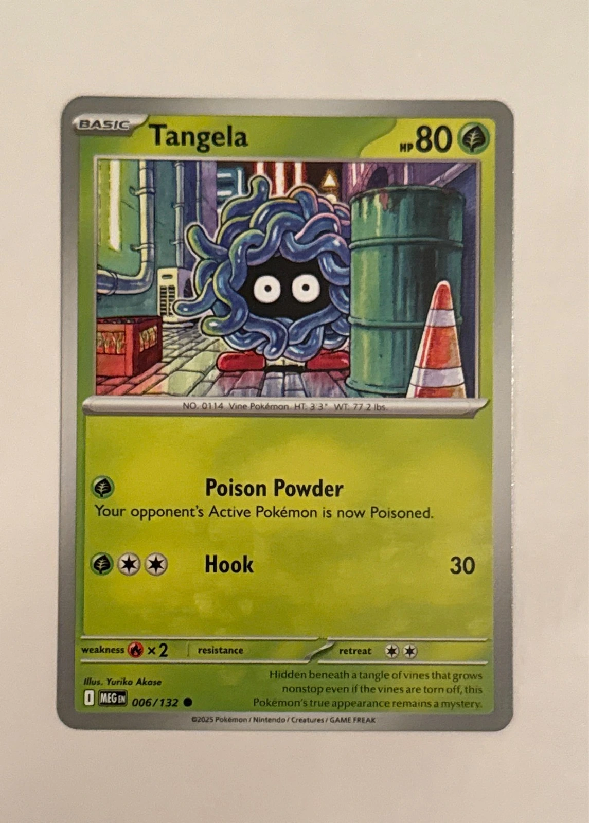 Tangela - Pokémon TCG: Scarlet & Violet—Prismatic Evolutions #006/132