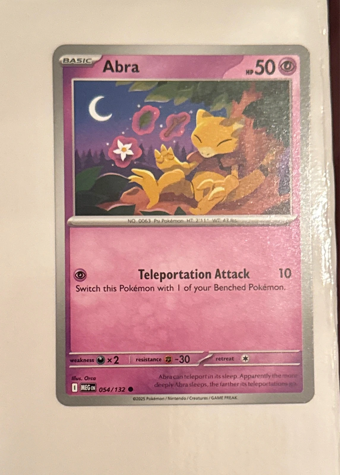 Abra - Scarlet & Violet—151 #054/132