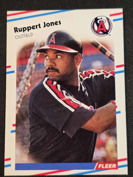 Ruppert Jones - 1988 Fleer Baseball #492