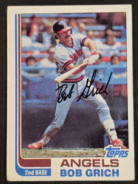 Bob Grich - 1982 Topps Baseball #284