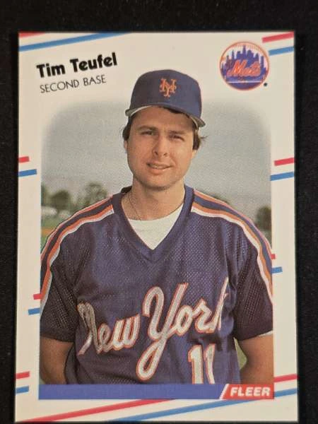 Tim Teufel - 1988 Fleer #152