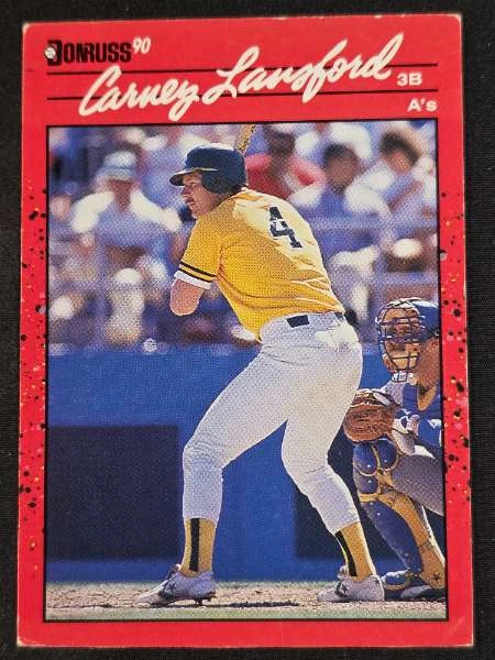 Carney Lansford - 1990 Donruss #95