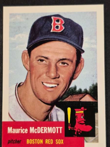 Maurice McDermott - 1991 Topps Archives, 1953 Topps, 1955 Bowman #55
