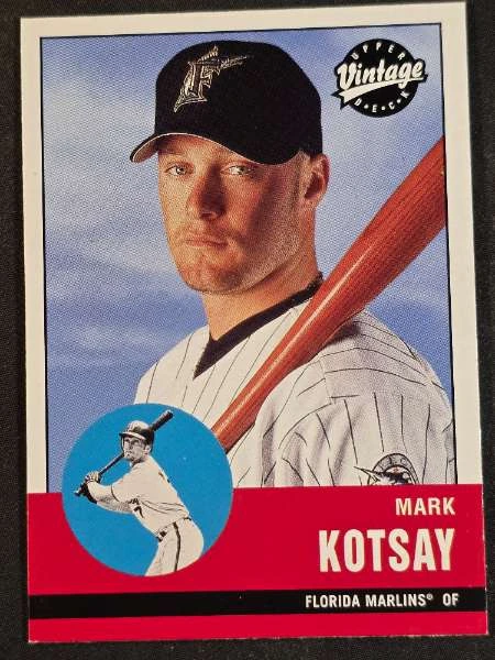 Mark Kotsay - Multiple Sets (2001 Upper Deck Vintage, 2003 Fleer Tradition, 2001 Upper Deck MVP) #273