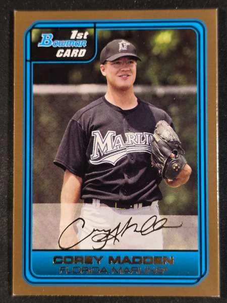 Corey Madden - Bowman Draft Picks & Prospects #DP39