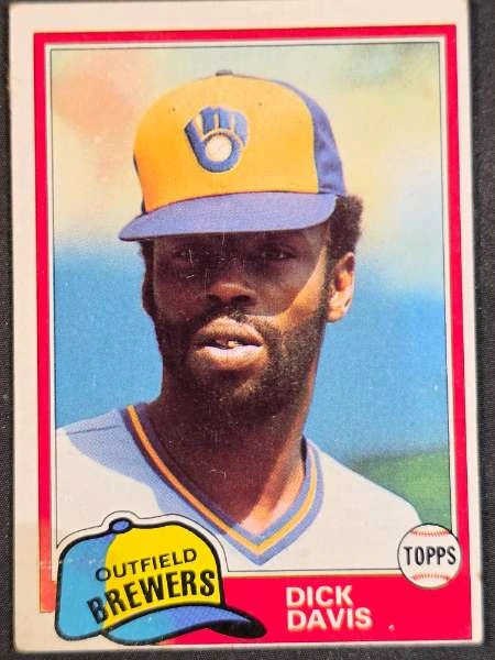 Dick Davis - 1981 Topps Baseball #183