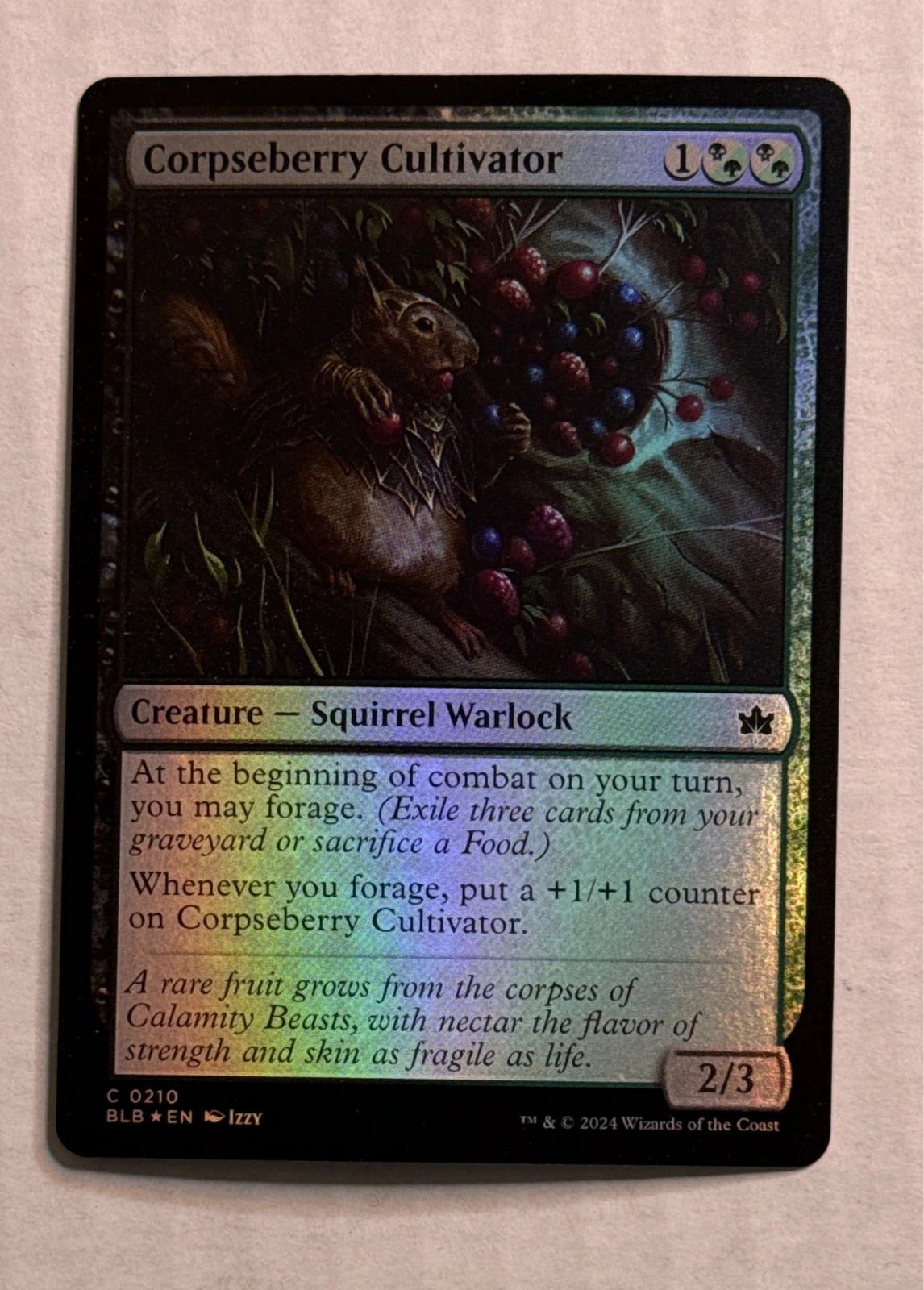Corpseberry Cultivator - Bloomburrow #0210