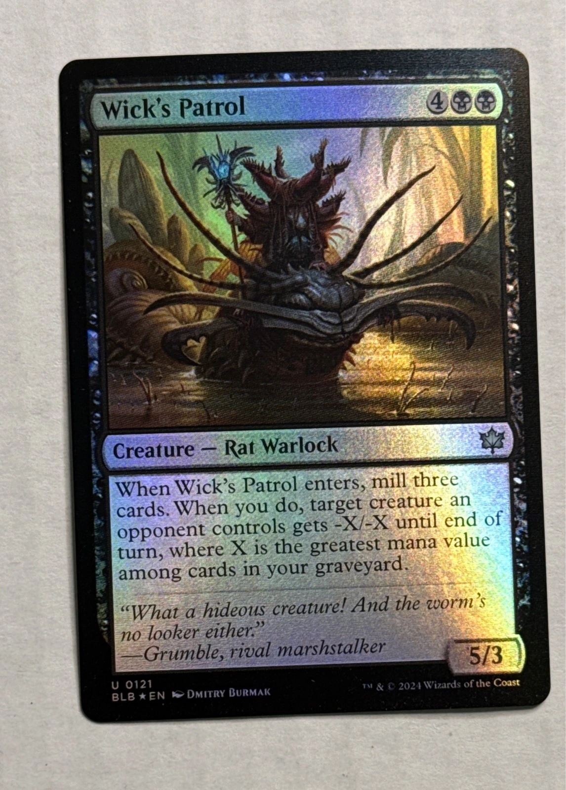 Wick's Patrol - Bloomburrow #121