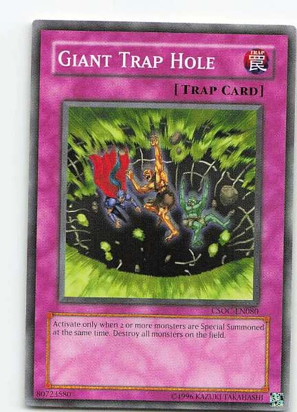 Giant Trap Hole - Crossroads of Chaos #CSOC-EN080