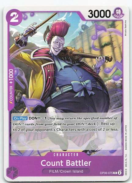 Count Battler - Wings of the Captain #OP06-075