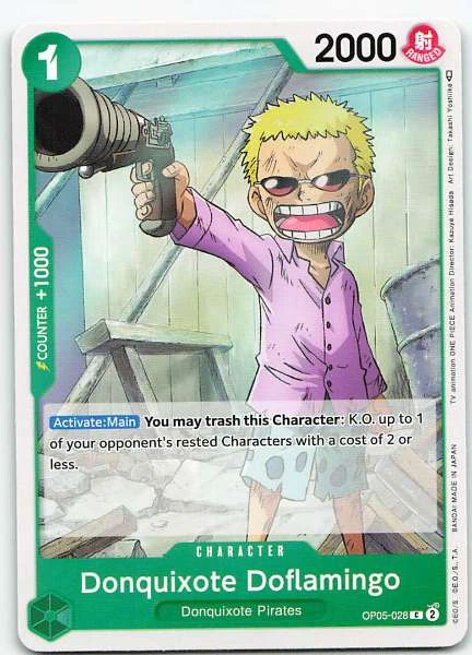 Donquixote Doflamingo - Awakening of the New Era #OP05-028
