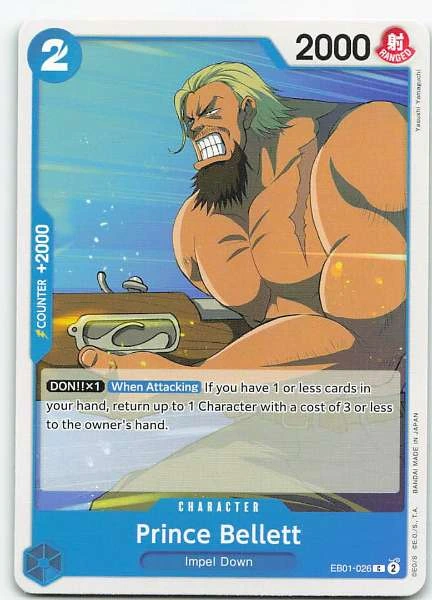 Prince Bellett - Extra Booster: Memorial Collection #EB01-026