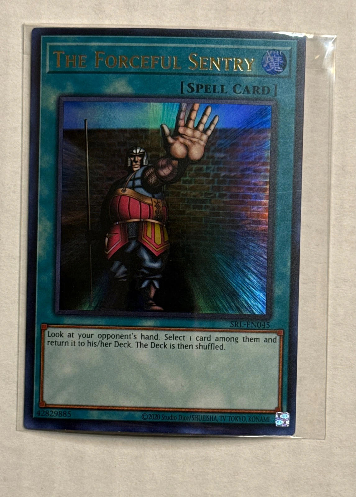 The Forceful Sentry - Spell Ruler #SRL-EN045