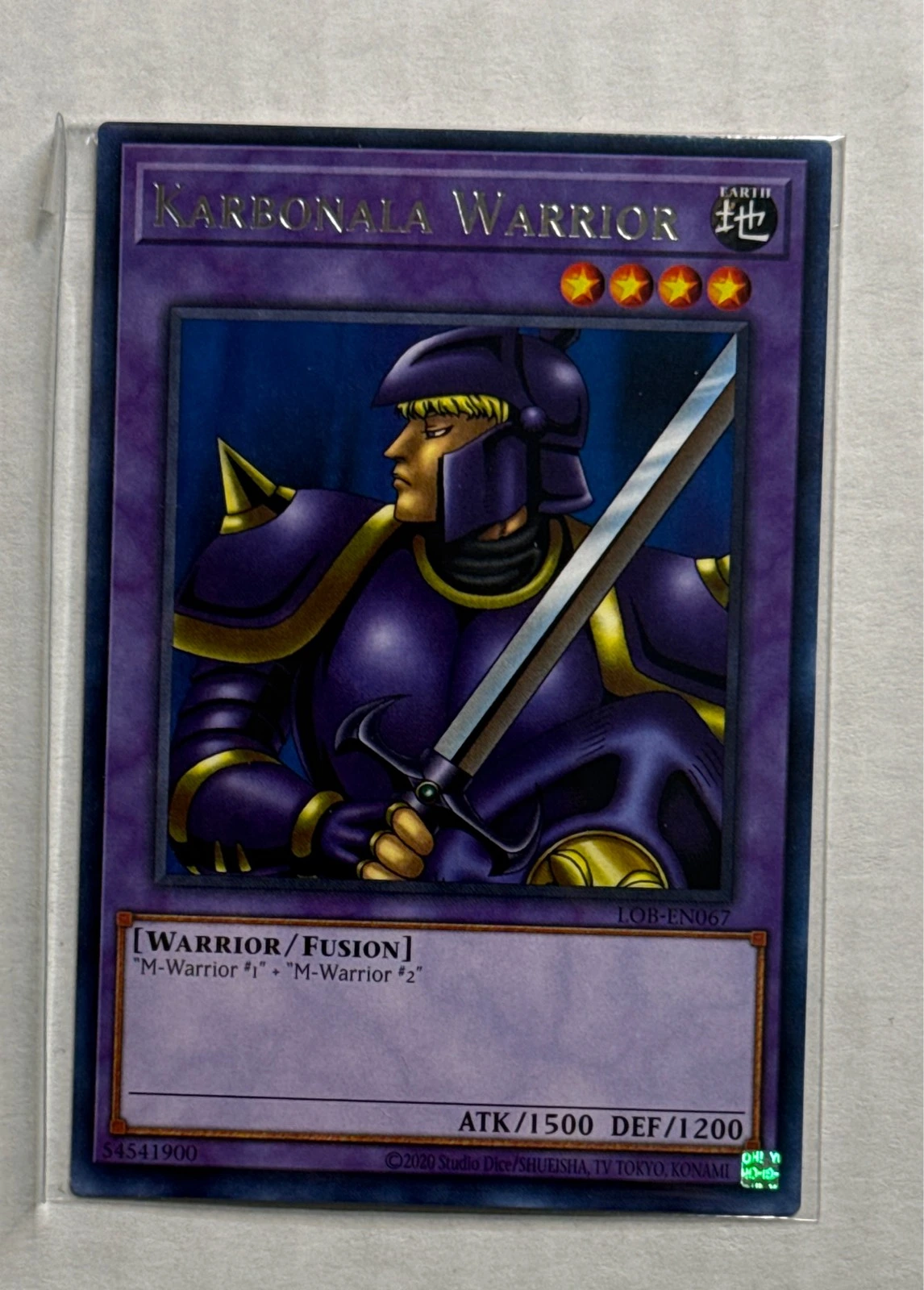 Karbonala Warrior - Legend of Blue Eyes White Dragon #LOB-EN067
