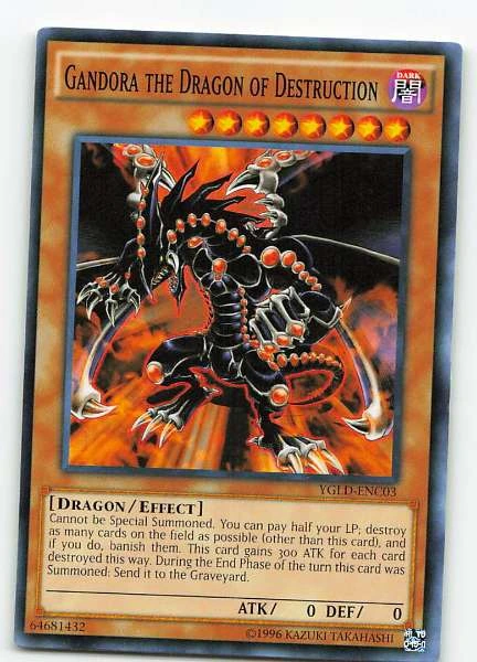 Gandora the Dragon of Destruction - Yugi's Legendary Decks #YGLD-ENC03
