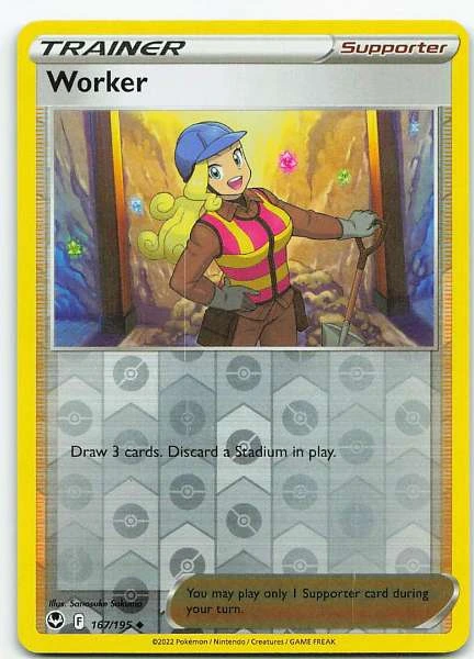 Worker - Silver Tempest #167/195