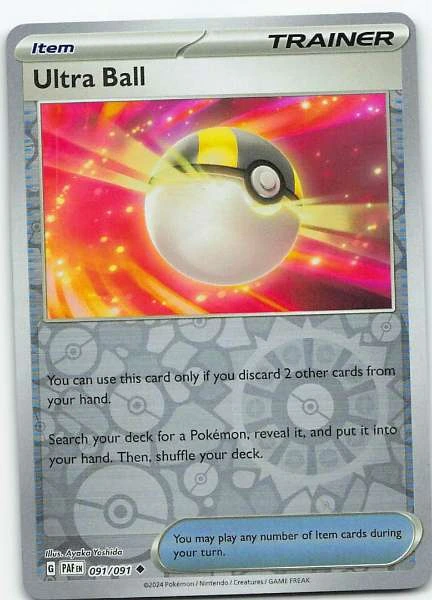 Ultra Ball - Paldean Fates #091/091