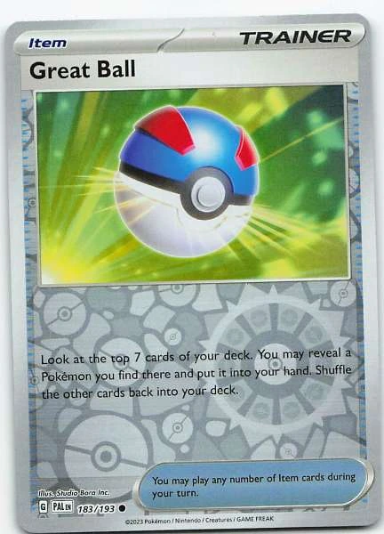 Great Ball - Paldea Evolved #183/193