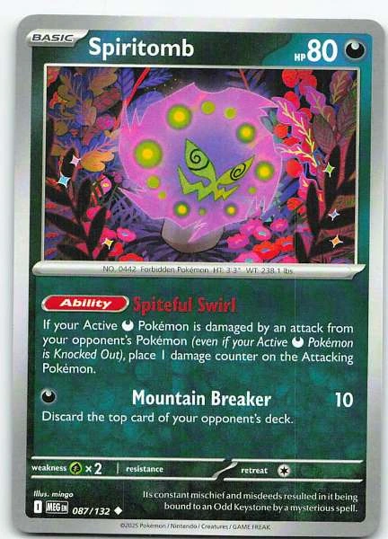 Spiritomb - Platinum #087/132