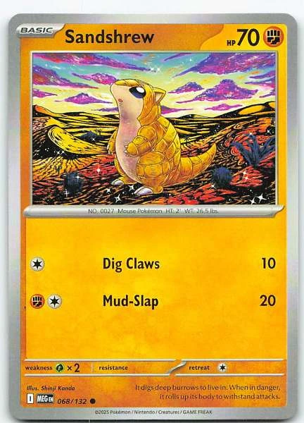 Sandshrew - Mega Evolution #068/132