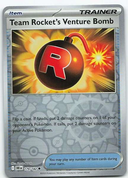 Team Rocket's Venture Bomb - Destined Rivals #179/182