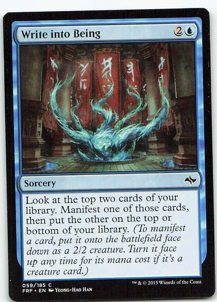 Write into Being - Fate Reforged #059/185