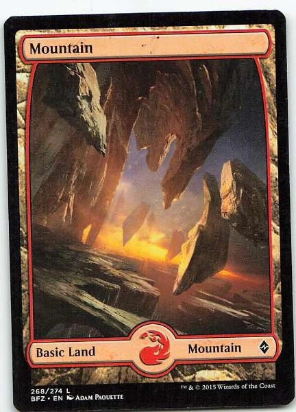 Mountain - Battle for Zendikar #268/274