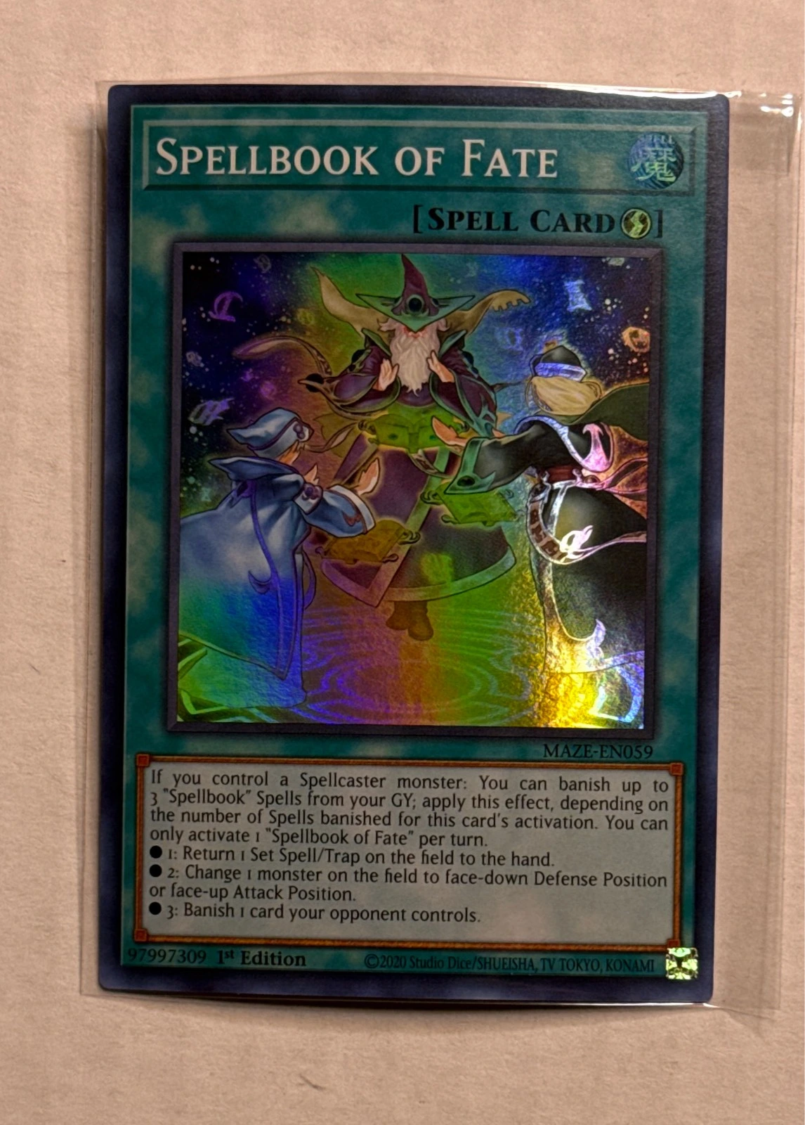 Spellbook of Fate - Maze of Memories #MAZE-EN059