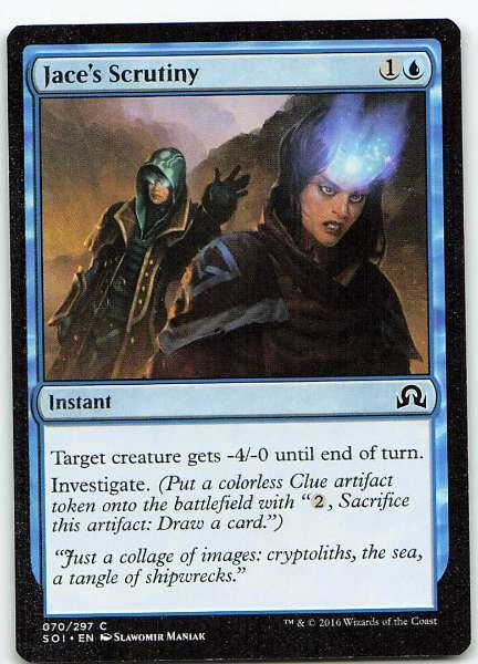 Jace's Scrutiny - Shadows over Innistrad #070/297