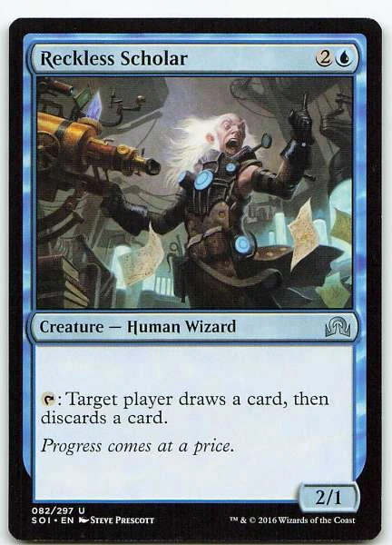 Reckless Scholar - Shadows over Innistrad #082/297