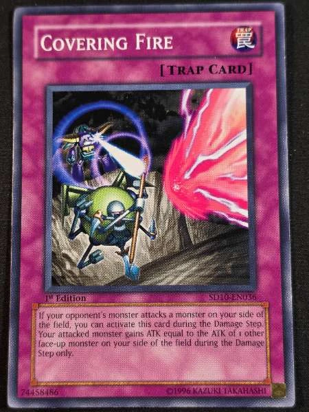 Covering Fire - Structure Deck: Blaze of Destruction #SD10-EN036