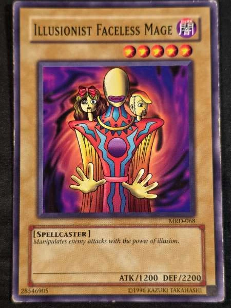 Illusionist Faceless Mage - Metal Raiders #MRD-068