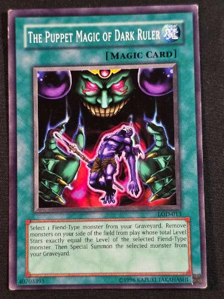 The Puppet Magic of Dark Ruler - Legacy of Darkness #LOD-013