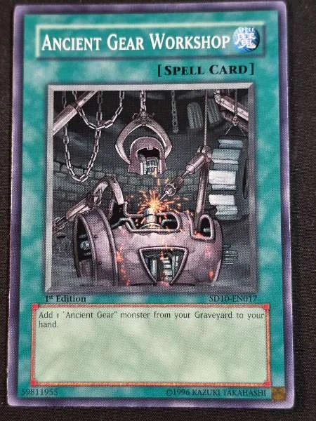 Ancient Gear Workshop - Machine Re-Volt #SD10-EN017