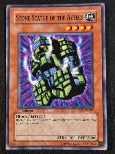 Stone Statue of the Aztecs - Structure Deck: Invincible Fortress #SD7-EN007