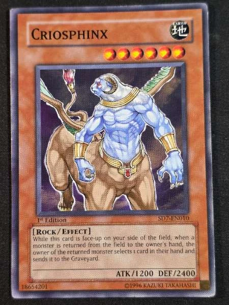 Criosphinx - Structure Deck: Invincible Fortress #SD7-EN010