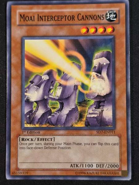 Moai Interceptor Cannons - Structure Deck: Invincible Fortress #SD7-EN011