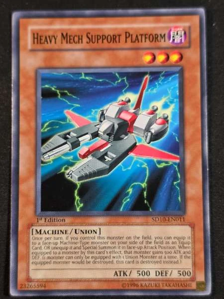 Heavy Mech Support Platform - Structure Deck: Machine Re-Volt #SD10-EN011
