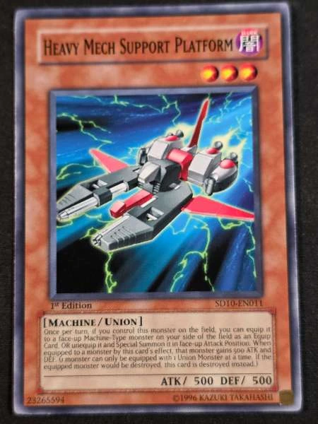 Heavy Mech Support Platform - Structure Deck: Machine Re-Volt #SD10-EN011