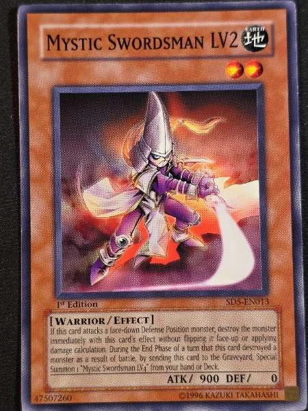 Mystic Swordsman LV2 - Soul of the Duelist / Warrior's Triumph #SD5-EN013