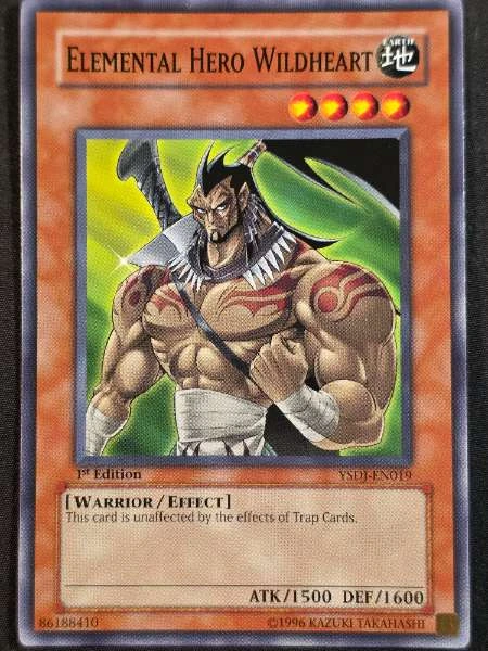 Elemental Hero Wildheart - Starter Deck: Jaden Yuki #YSDJ-EN019