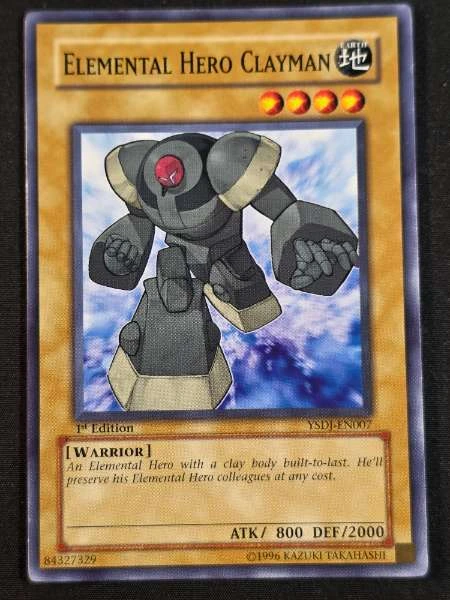 Elemental Hero Clayman - Starter Deck: Jaden Yuki #YSDJ-EN007
