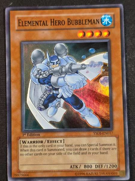 Elemental Hero Bubbleman - Starter Deck: Jaden Yuki #YSDJ-EN017