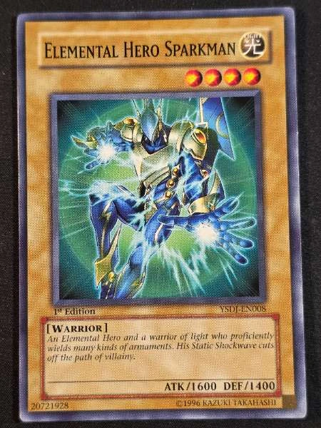 Elemental Hero Sparkman - Starter Deck: Jaden Yuki #YSDJ-EN008