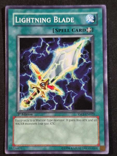 Lightning Blade - Jaden Yuki Starter Deck / Dark Beginnings 1 #YSDJ-EN023