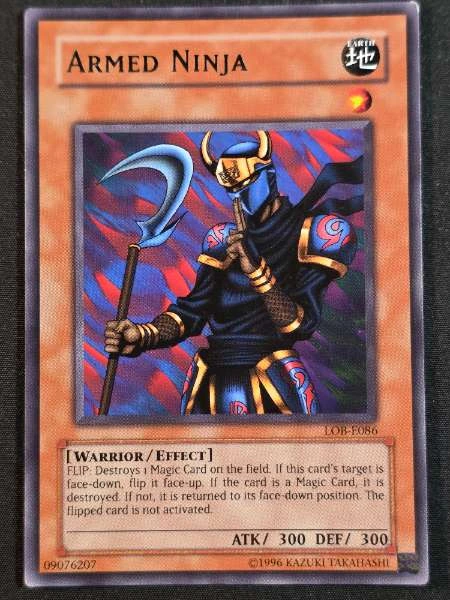 Armed Ninja - Legend of Blue Eyes White Dragon #LOB-E086