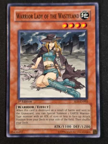 Warrior Lady of the Wasteland - Warrior's Triumph #SD5-EN002