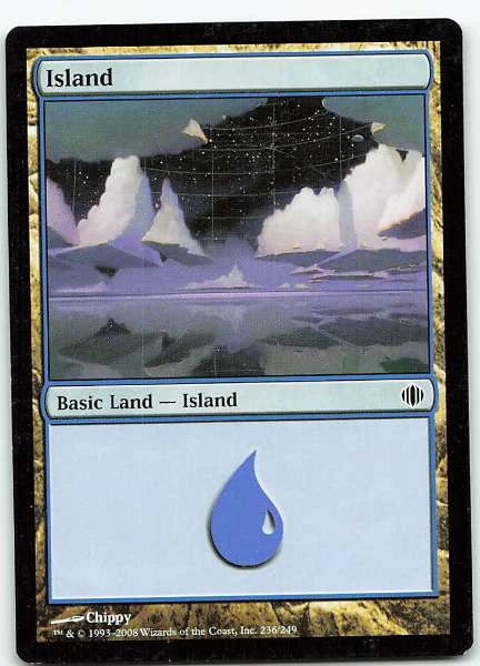 Island - Scars of Mirrodin, Theros, Magic 2014, Magic 2012, Magic 2010, Zendikar #236/249